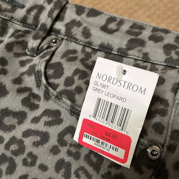 Cute leopard print Good American soft jeans brand new with tags - Picture 3 of 4
